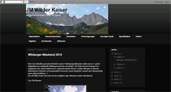 Desktop Screenshot of jmwilderkaiser.blogspot.com