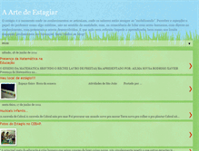 Tablet Screenshot of aartedeestagiar.blogspot.com