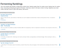 Tablet Screenshot of fermentingramblings.blogspot.com