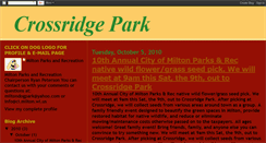 Desktop Screenshot of crossridgepark.blogspot.com