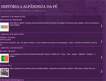 Tablet Screenshot of historia9alfandega.blogspot.com