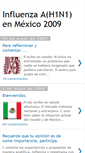 Mobile Screenshot of mexflu2009.blogspot.com