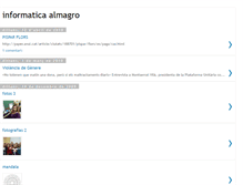 Tablet Screenshot of informaticaalmagro.blogspot.com