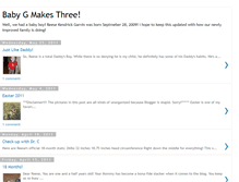 Tablet Screenshot of garvinbaby.blogspot.com