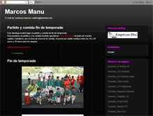 Tablet Screenshot of marcosmanu.blogspot.com