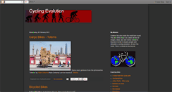 Desktop Screenshot of cyclingevolution.blogspot.com