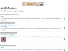 Tablet Screenshot of midliferambler.blogspot.com