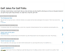 Tablet Screenshot of golfjester.blogspot.com