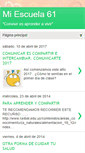 Mobile Screenshot of miescuela61.blogspot.com
