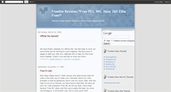 Desktop Screenshot of freebie-reviews.blogspot.com