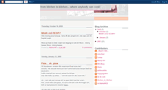 Desktop Screenshot of kitchen-to-kitchen.blogspot.com