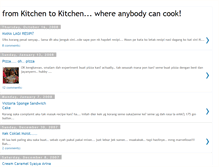 Tablet Screenshot of kitchen-to-kitchen.blogspot.com