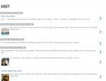 Tablet Screenshot of krdancers.blogspot.com