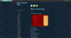 Desktop Screenshot of minimalcompact.blogspot.com