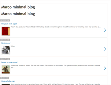 Tablet Screenshot of minimalcompact.blogspot.com
