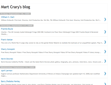 Tablet Screenshot of mart-crary.blogspot.com