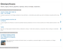 Tablet Screenshot of omniarchivoro.blogspot.com