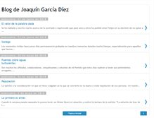 Tablet Screenshot of joaquingarciadiez.blogspot.com