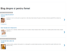 Tablet Screenshot of destinat-femeilor.blogspot.com