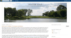 Desktop Screenshot of beavergolf.blogspot.com