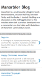 Mobile Screenshot of manorbierblog.blogspot.com