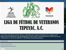 Tablet Screenshot of ligafutboltepeyacmorelia.blogspot.com