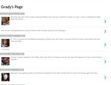 Tablet Screenshot of gradyspage.blogspot.com