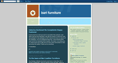 Desktop Screenshot of barileatherfurniture.blogspot.com