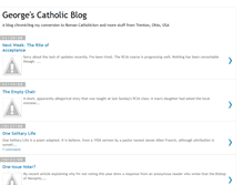 Tablet Screenshot of georgecatholicblog.blogspot.com