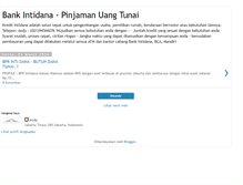 Tablet Screenshot of bank-intidana.blogspot.com