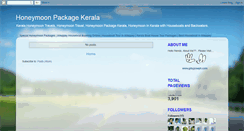 Desktop Screenshot of honeymoonpackagekerala.blogspot.com