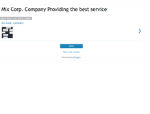 Tablet Screenshot of mixcorp.blogspot.com