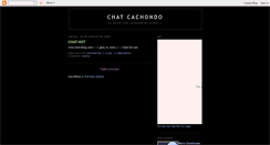 Desktop Screenshot of chatcachondo.blogspot.com