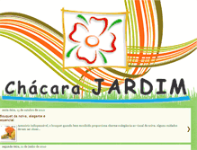 Tablet Screenshot of chacarajardim.blogspot.com