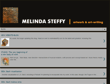 Tablet Screenshot of melindasteffy.blogspot.com