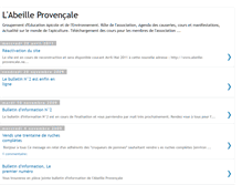 Tablet Screenshot of labeilleprovencale.blogspot.com