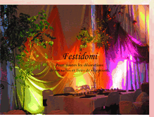 Tablet Screenshot of decoration-mariage-festidomi.blogspot.com