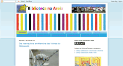 Desktop Screenshot of bibliotecanaareia.blogspot.com