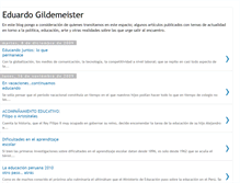 Tablet Screenshot of eduardogildemeister.blogspot.com