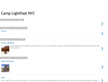 Tablet Screenshot of camplightfoot.blogspot.com