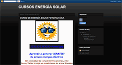 Desktop Screenshot of cursosenergiasolar.blogspot.com