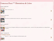 Tablet Screenshot of francescaillustrations.blogspot.com