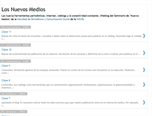 Tablet Screenshot of los-nuevos-medios.blogspot.com