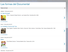 Tablet Screenshot of lasformasdeldocumental.blogspot.com