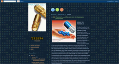 Desktop Screenshot of pharmatechnocrat.blogspot.com