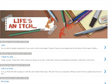 Tablet Screenshot of life-itch.blogspot.com