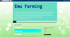 Desktop Screenshot of emufarmingpunjab.blogspot.com