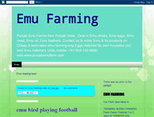 Tablet Screenshot of emufarmingpunjab.blogspot.com