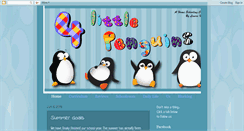 Desktop Screenshot of fourlittlepenguins.blogspot.com