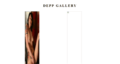 Desktop Screenshot of deppgalleries.blogspot.com